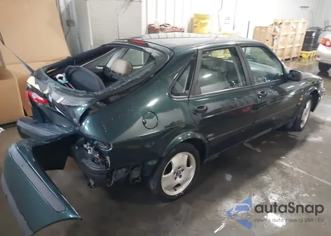 1999 Saab 9-3 Se from USA, damaged, VIN YS3DF58N0X2003386